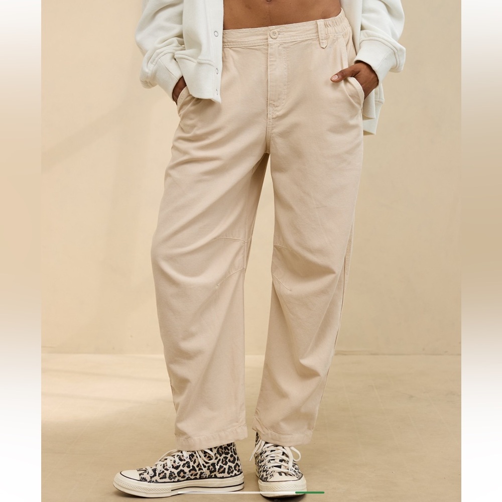 Aerie barrel leg pants